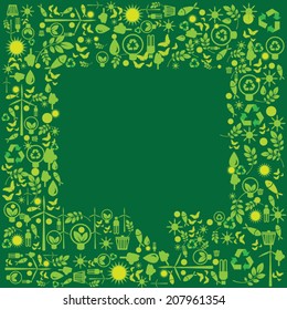  green background.