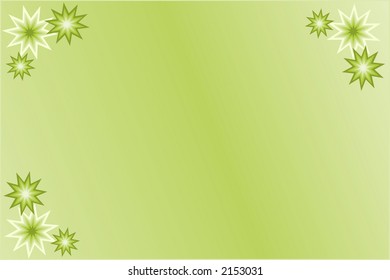 green background