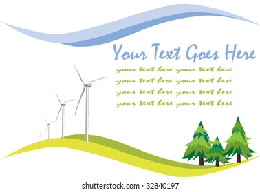 Green background
