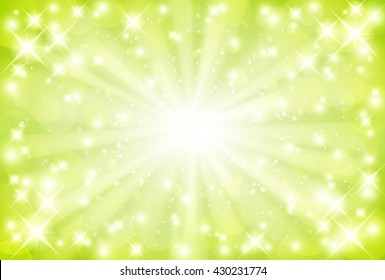 Green background