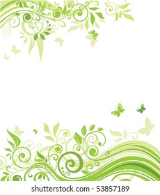 Green background