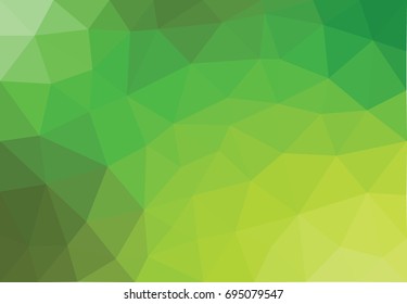 green background