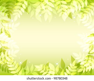 green background