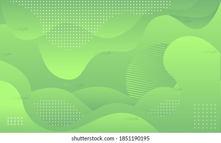fondo verde, diseño de fondo abstracto, fondo geométrico, fondo a la moda