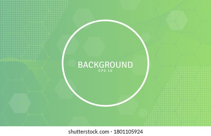Fondo verde, fondo abstracto, eps 10