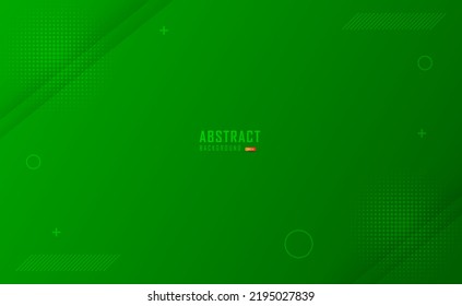 Green background with abstract shape and memphis style for banner, wallpaper, sales banner, poster, abstract green motion backgrounds white space for text
