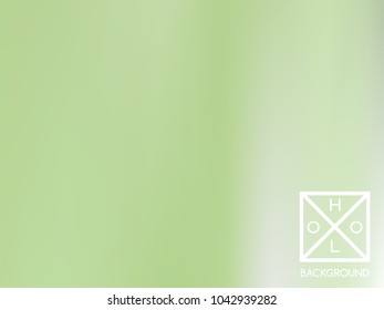 Green background.  Blue sparkly cover. Abstract soft pastel color backdrop.  Trendy creative vector cosmic gradient. Mesh ocean foil.  Creative bokeh template for banner. Vibrant green print.