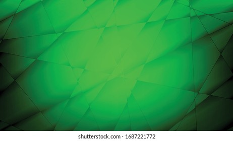 green background with broken glass effect