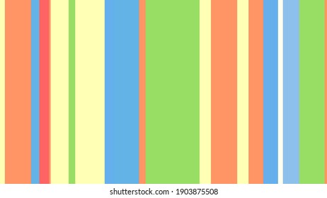 Green Background color stripe texture vector line illustration. design multicolored