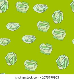 green background, colorful shapes, suitable for festive sticker