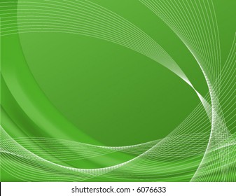 Green background complete and wire frames  perfect for templates; contains gradient meshes only editable in Adobe Illustrator