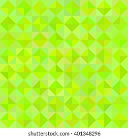 green background consisting of triangles and rhombuses