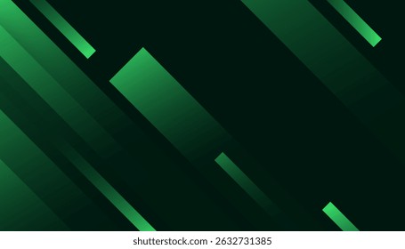 green background. Creative illustration for poster, web, landing, page, cover, EPS 10