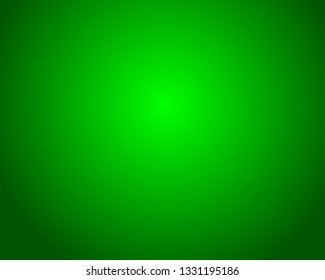 Green background and dark gradient abstract