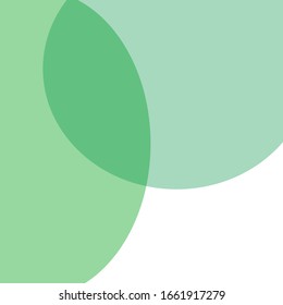 Green background design spring vector illustration