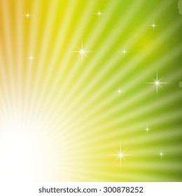 Green background design, vector illustration eps 10.