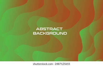 Green background dynamic textured geometric element. Modern gradient light vector illustration.