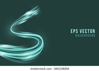 Green background eps vector editable elegant back ground glow BG abstract