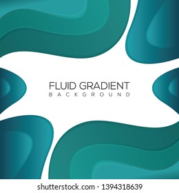 green background fluid, for all needs