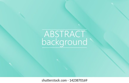 Green background. Fluid shapes. Minimal abstract cover design. Creative colorful wallpaper. Trendy gradient poster. Vector illustration.