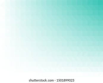 green Background of geometric shapes. Colorful mosaic pattern. Triangle