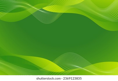 green background with gradient concept