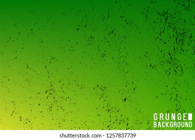 Green Background With Grunge Effect. Vector Design Template with Soft Gladiator for Slides, start pages, Video Intros.