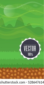 green background for mobile casual games