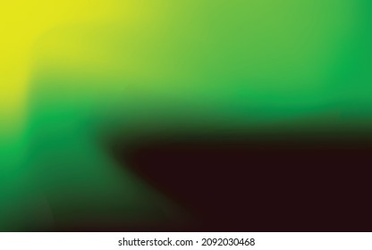 green background, modern colorful gradient illustration vector for, logo, card, banner, web and printing.