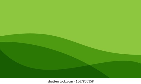 green background , modern gradation flat style. vector eps10