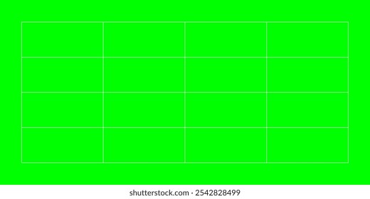 Fondo verde con marcadores de seguimiento de movimiento. Ideal para la producción de vídeo en cromo y la adición de efectos visuales en la postproducción. Adecuado para proyectos de cine y televisión.