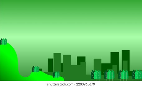 green background. natural background. green nature and urban background