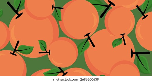 Fondo verde con textura naranja. Diseño para Anuncios, carteles y redes sociales.