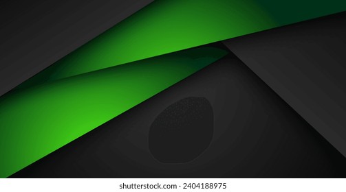solapamiento de fondo verde dimensión gráfico vectorial gris tablero de mensajes para diseño de mensajes y texto sitio web moderno
