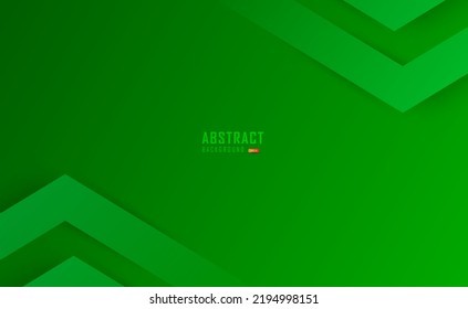 Green background with overlapping dimension and shadow scratch effect for banner, wallpaper, sales banner, poster, abstract green motion backgrounds white space for text