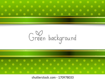 Green background with place for text