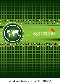 Grüner Hintergrund mit Platz für Text