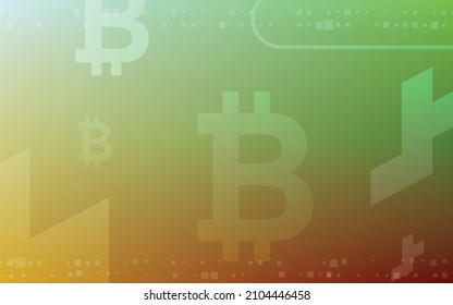 Green background, random minimalist currency dollar symbol illustration vector for logo, card, banner, web and printing.