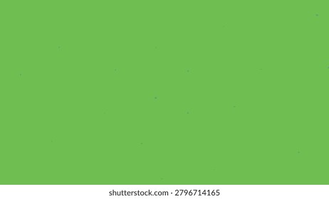 Green background with small white and blue specks scattered clean minimalist design element