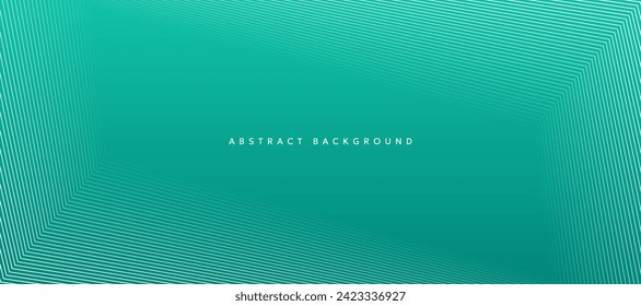 Fondo verde con líneas rectas