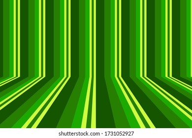 Green Background Stripes Abstract Vector