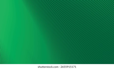 Fondo verde con línea de rayas para Diseño web moderno, diapositiva de presentación o uso gráfico