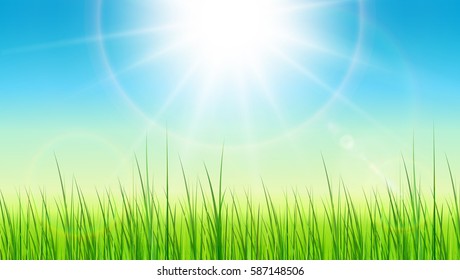 Grass Sun Images Stock Photos Vectors Shutterstock