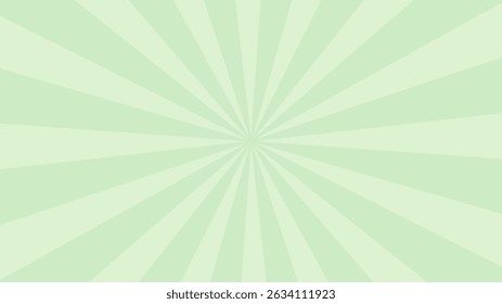 green background sun rays pattern abstract design