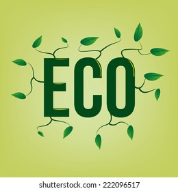 a green background with text and leaves