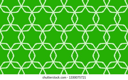 Green background. For textile, holiday decoration,fabric,cloth,gift paper,prints,decor. Vector illustration