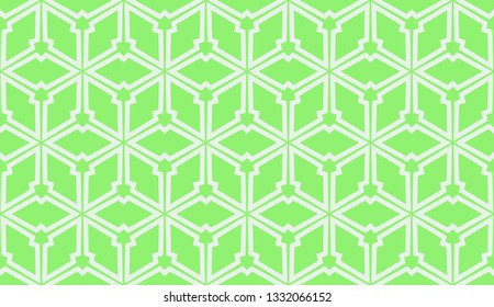 Green background. For textile, holiday decoration,fabric,cloth,gift paper,prints,decor. Vector illustration