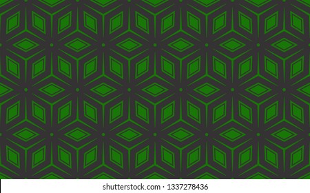 Green background. For textile, holiday decoration,fabric,cloth,gift paper,prints,decor. Vector illustration