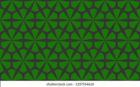Green background. For textile, holiday decoration,fabric,cloth,gift paper,prints,decor. Vector illustration