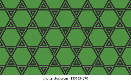 Green background. For textile, holiday decoration,fabric,cloth,gift paper,prints,decor. Vector illustration